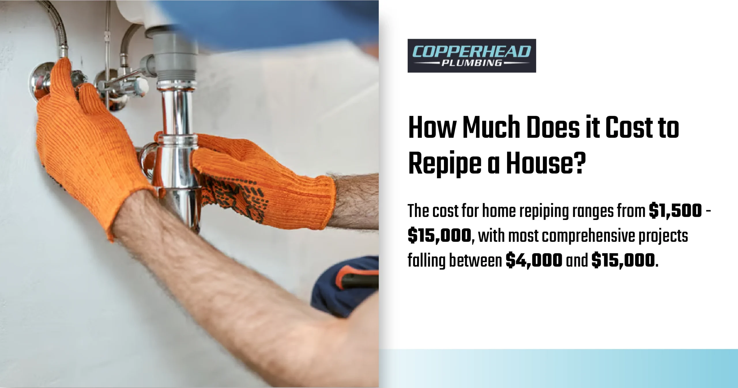 How Much Does it Cost to Repipe a House