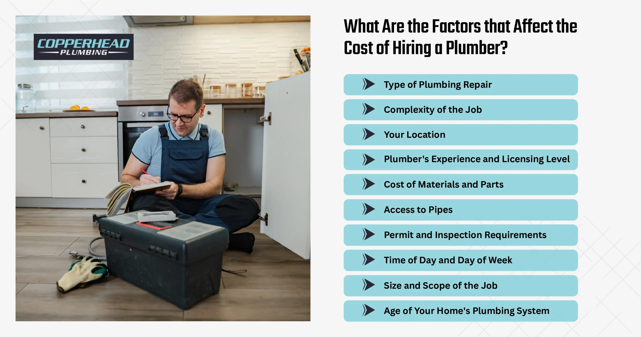 What Are the Factors that Affect the Cost of Hiring a Plumber